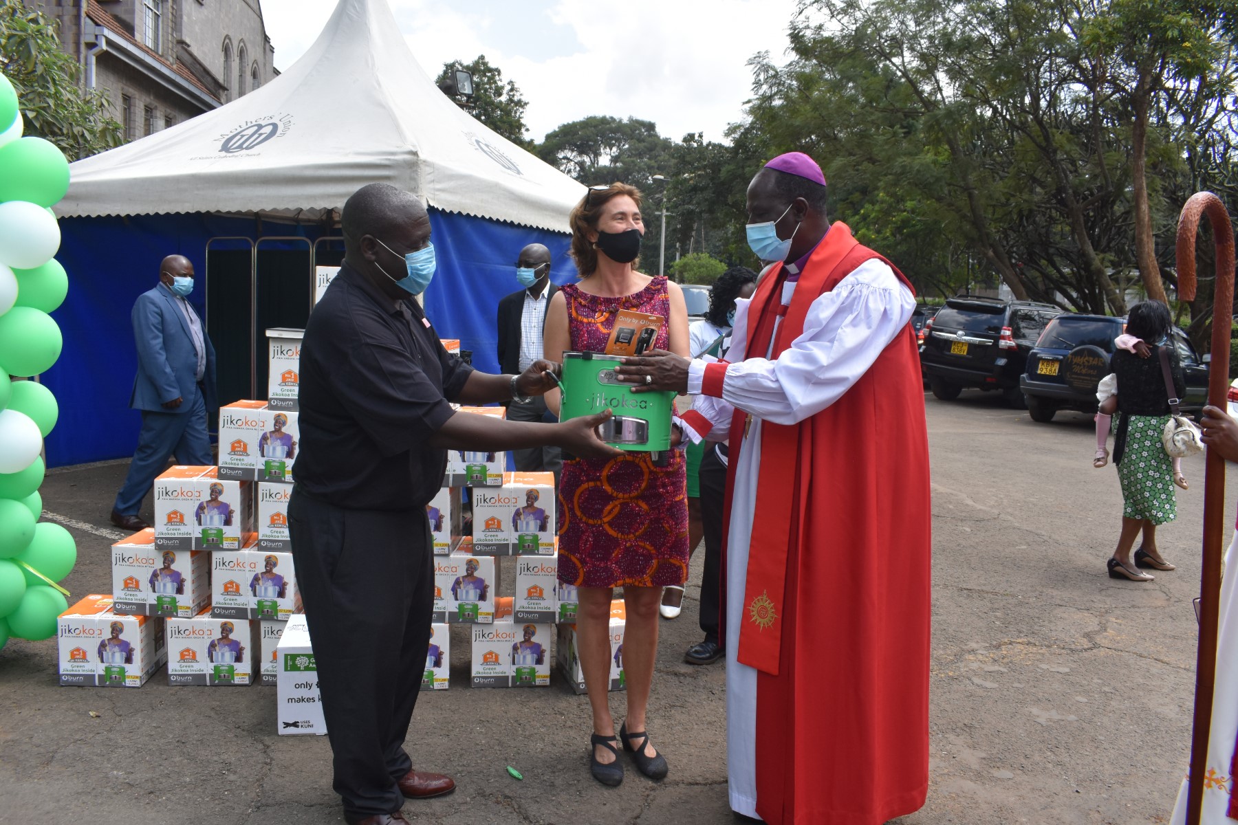 Archbishop Calls for Reduced Dependency on Wood Fuel, Launches Energy-Efficient Cookstove
